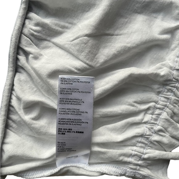 Free People Grand Slam White Tube Top size xs. - Picture 7 of 8